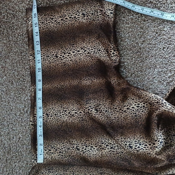 Womens leopard print bath robe - Picture 14 of 14
